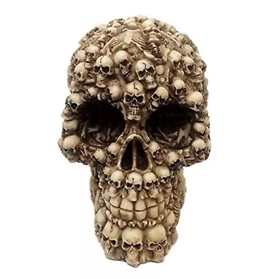 Boneyard Skull Halloween Figurine Human Skeleton Bones Decoration New • $19.98