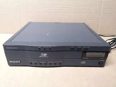 £59.99 • Buy Matsui CDP-400 3 Disc Multi Play Compact Disc CD Changer Player Vintage Hifi.