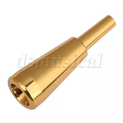 Gold Plated Trumpet Mouthpiece 1.5C Trumpet Accessories Heavier Type • $20.25