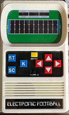 Mattel Electronic Football Handheld Retro Game 11617AX • $23.99