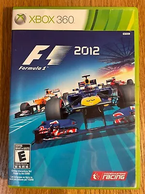 F1 2012 Formula 1 Xbox 360 CIB Complete • $17.44