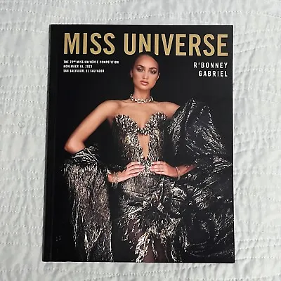 Miss Universe Program Book - R'Bonney Gabriel - Sheynnis Palacios • $150