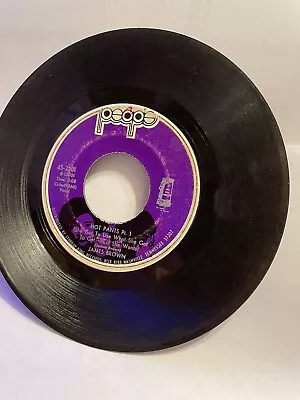 JAMES BROWN Hot Pants 12&3 45 RPM Record 1971 Funk Org Press • $6.99