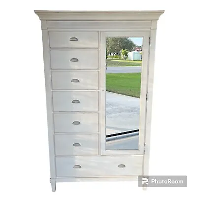 Ethan Allen Swedish Home Door Chest Wardrobe With 7 Drawer Dresser 10-5414 #630 • $1695