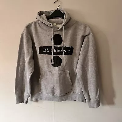 Ed Sheeran Mens M Grey Divide World Tour Hoodie Artist Merch  • £29.99