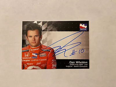 Dan Wheldon Signed 2007 Rittenhouse Indy 500 Champion Le Auto • $35