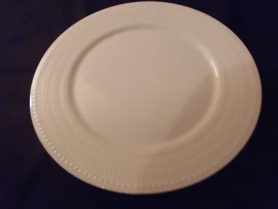 Mikasa Nellie WHITE Set Of 4 Individual Dinner Plates 11  NEW • $42