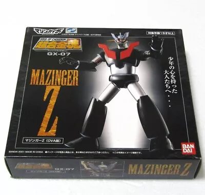 BANDAI 2001 SOUL OF CHOGOKIN MAZINGER Z GX-07 OVA Robot Version Japan Used • $93.04