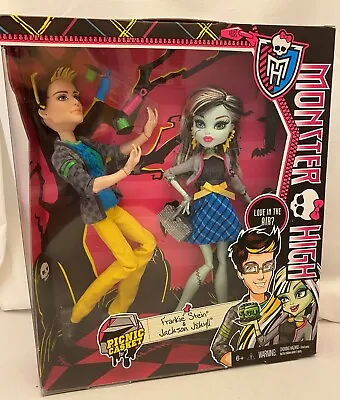 Monster High 2 Pack Dolls Frankie Stein Jackson Jekyll Picnic Casket Mip • $79.99