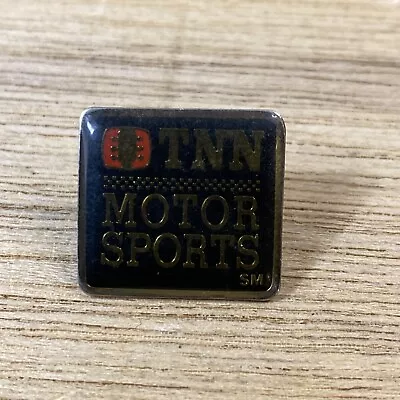 Vintage TNN Motor Sports Enamel Lapel Hat Tie Pin The Nashville Network Racing • $6.99