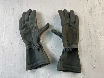 MASLEY MILITARY COLD WEATHER FLYERS GLOVES  LARGE 75N CWF GORE-TEX H1 Green • $19.95