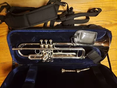 Yamaha Xeno 8335RGS Silver Trumpet--Reversed Leadpipe Gold Brass Bell Serviced • $1999