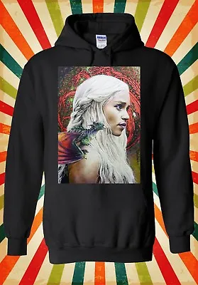 Game Of Thrones Khaleesi Hipster Cool Men Women Unisex Top Hoodie Sweatshirt 13 • £17.95