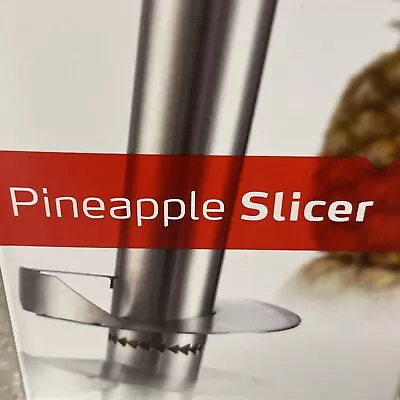 NEW * Williams Sonoma Vacu Vin Pineapple Slicer Corer Fruit Tool Stainless Steel • $10.84