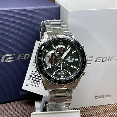 Casio Edifice EFV-550D-1A Standard Chronograph Stainless Steel Men's Watch • $152.33