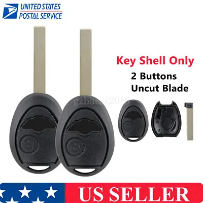 For 2002 2003 2004 2005 BMW Mini Cooper S R50 R53 2 Button Remote Key Shell Fob • $11.65