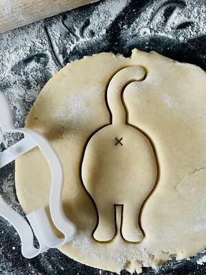 Cat Butt Cookie Cutter Pastry Biscuit Icing Fondant Baking Cake • £3.95