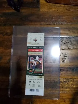 2/15/2004 Minnesota Wild Vs Calgary Flames Hockey Full Ticket Stub Iginla G  • $26.99