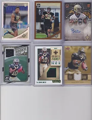 HUGE Saints RC Lot 2005 2018 Smith Davenport Reggie Bush Auto Jersey Prizm Holo! • $26.10