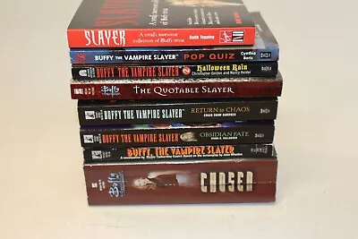 Lot Of 8 Buffy The Vampire Slayer BTVS Paperback PB Books • $22.99