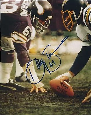 Signed 8x10 DOUG SUTHERLAND  Minnesota Vikings Autographed Photo - W/COA • $12.99