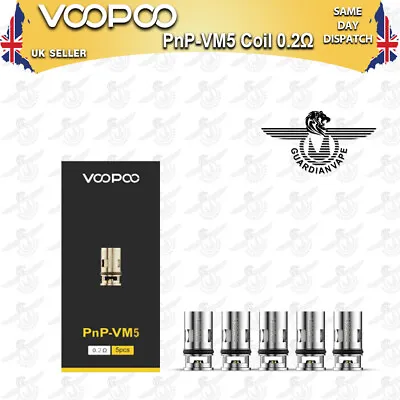 £10.99 • Buy VOOPOO PnP Replacement Coils For Drag X S Vinci Air Argus Replacement Coil Head