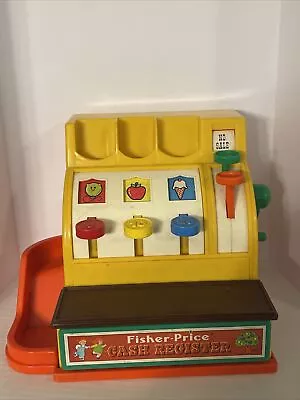 Fisher Price Cash Register Vintage 1974 Read Description • $12.99