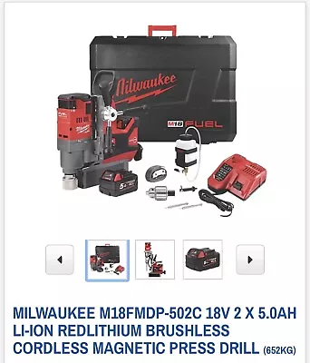 Millwaukee M18 Fuel Press Drill • £650