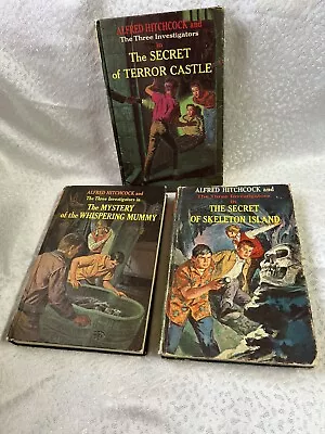 Alfred Hitchcock The 3 Investigators #136 Lot Of 3 -Hardcover 19641965 1966 • $49.99