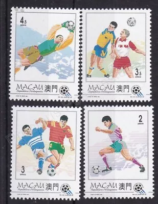 Macao Macau Mnh Mint Stamp Set 1994 World Cup Football Sg 843-846 • $3.67