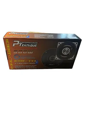 Performance Teknique 300 Watts 4-INCH 2-WAY COAXIAL CAR SPEAKERS - PAIR • $24