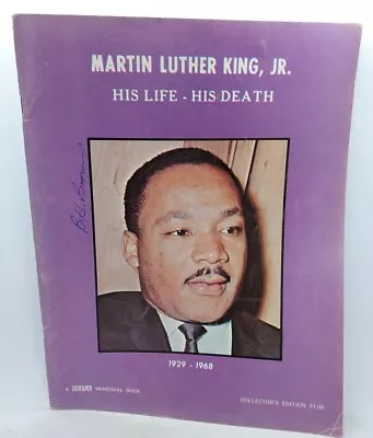 1968 Martin Luther King Jr  HIS LIFE-HIS DEATH  Magazine Rare • $29.99