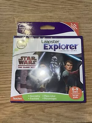 Leap Frog LeapPad Leapster Explorer GS Star Wars The Clone Wars Brand New • £24.99