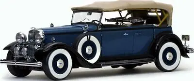 Sunstar 1:18 Scale Ford Lincoln KB Top Up Dido Blue 1932 • $166.09