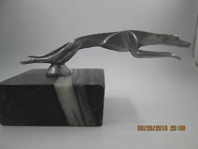 Greyhound Rare Vintage Ford Lincoln Car Hood Ornament  • $36