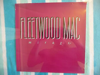 VINTAGE 1982 FLEETWOOD MAC  MIRAGE  PROMO POSTER 12  X 12  PINK • $4.95