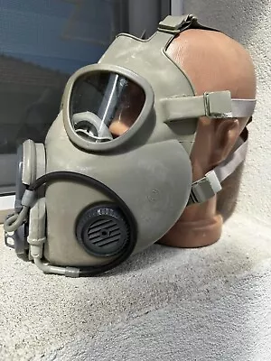 Military Army Gas Mask Czech M10M + Filter And Drinking Tube Collectible Soldier • $60