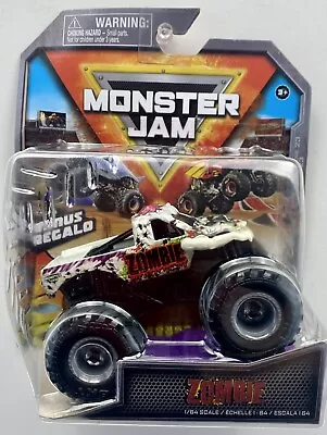 Monster Jam Truck ZOMBIE 1:64 Series 23 W/ Poster & Ramp 2022 World Finals • $7.61