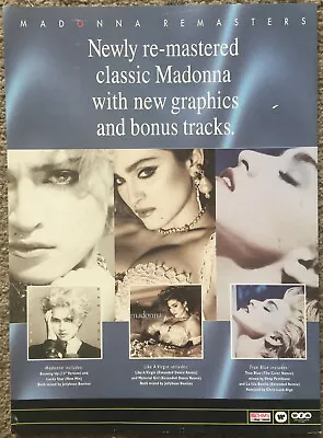 MADONNA - 2001 Full Page UK Magazine Ad • $4.87