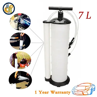 $47.17 • Buy Manual 7 Liter Oil Fluid Changer Vacuum Extractor Pump Transfer Tank Remover 7L