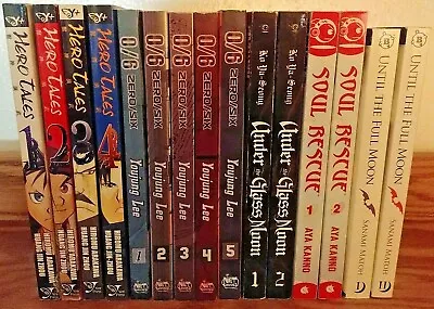 Lot Of 15 Complete English Manga & Manhwa Titles Hero Tales 0/6 Soul Rescue • $75