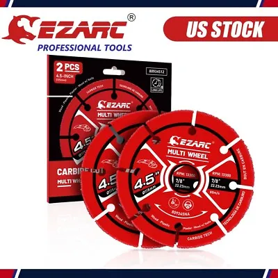 4 1/2 Inch Cut Off Wheels Angle Grinder Carbide Cutting Disc For Wood Laminate • $19.99