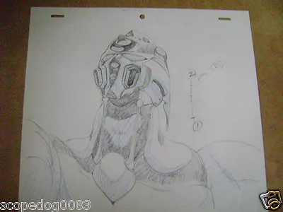 $135.99 • Buy Bio Booster Guyver Guyver I Yoshiki Takaya Anime Production Genga Douga Sketch 4