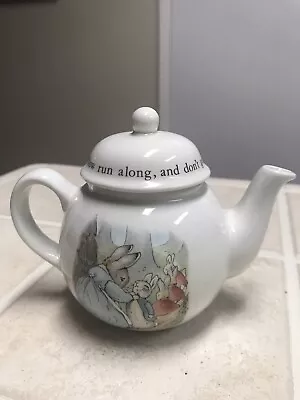 Wedgwood Beatrix Potter Peter Rabbit Children's Miniature Tea Pot • $18