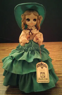 Vintage Big Eye Bradley Doll With Green Dress :: FREE Shipping • $29.99