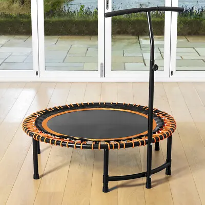 £54.99 • Buy METIS Mini Exercise Trampolines [40in/45in] | ADJUSTABLE HANDLE / SMOOTH BOUNCE