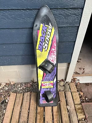 1989 Vintage Snowboard  Snow Snowboard 4ft. Black Snow • $40