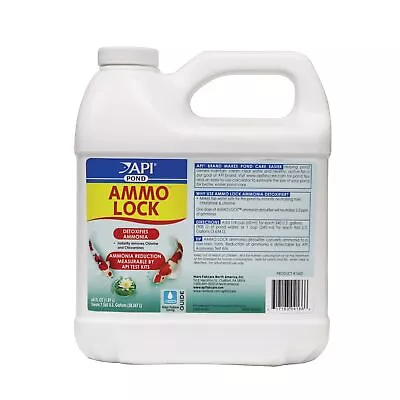 API POND AMMO-LOCK Ammonia Detoxifier For Pond Water 64-Ounce Bottle  • $60.01