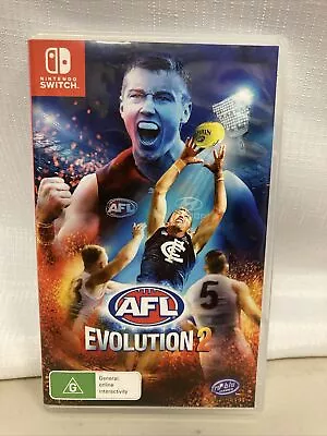 AFL Evolution 2 Nintendo Switch Sports Game VGC Free Postage. • $109.95