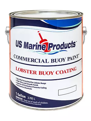 Lobster Buoy Paint Red - US Marine Products LLC - RED Gallon Buoy Coating • $75.58